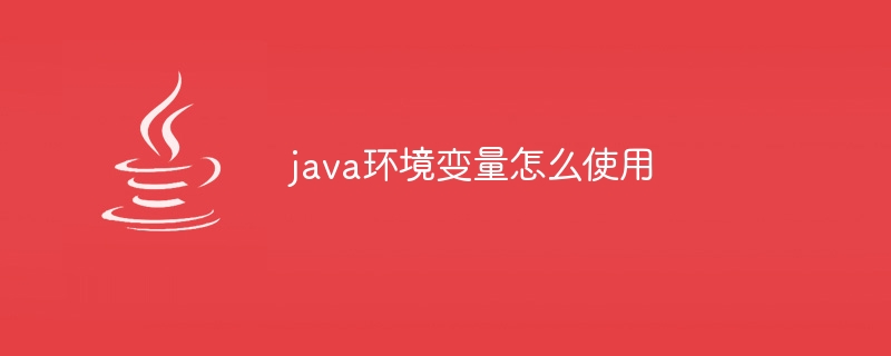 java环境变量怎么使用