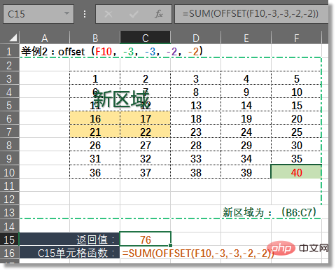 Excel函数学习之聊聊动态统计之王OFFSET()