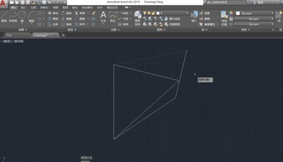 AutoCAD2019删掉多余线段的操作步骤