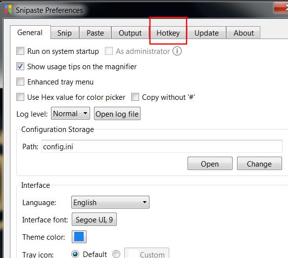 Snipaste怎么更改截图快捷键hotkey Snipaste更改截图快捷键hotkey教程