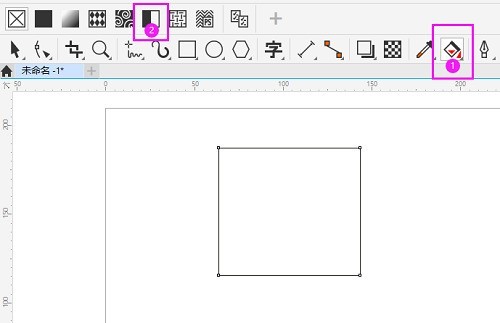 CorelDraw2020矩形怎么填充斜线_CorelDraw2020矩形填充斜线的方法