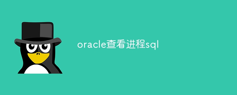 oracle查看进程sql(进程,查看,oracle,sql....)