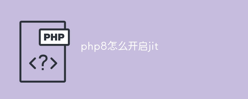 php8怎么开启jit（开启.php8.jit...）