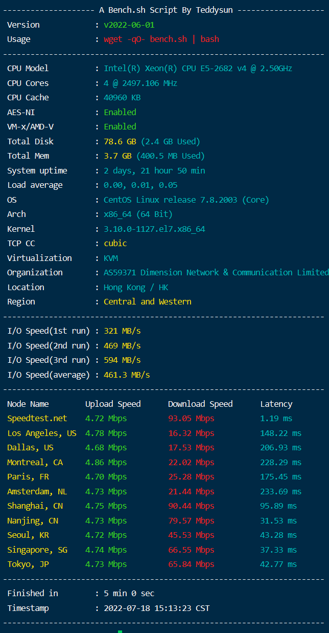 Linux一键测速脚本SuperBench.sh（一键.脚本.测速.Linux.SuperBench...........）