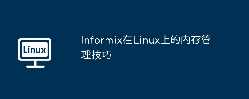 informix在linux上的内存管理技巧